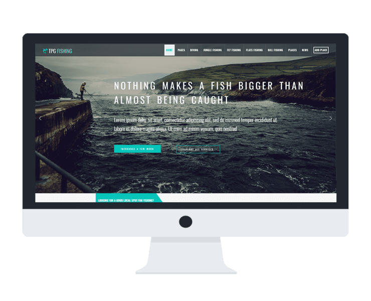 tpg fishing free wordpress theme