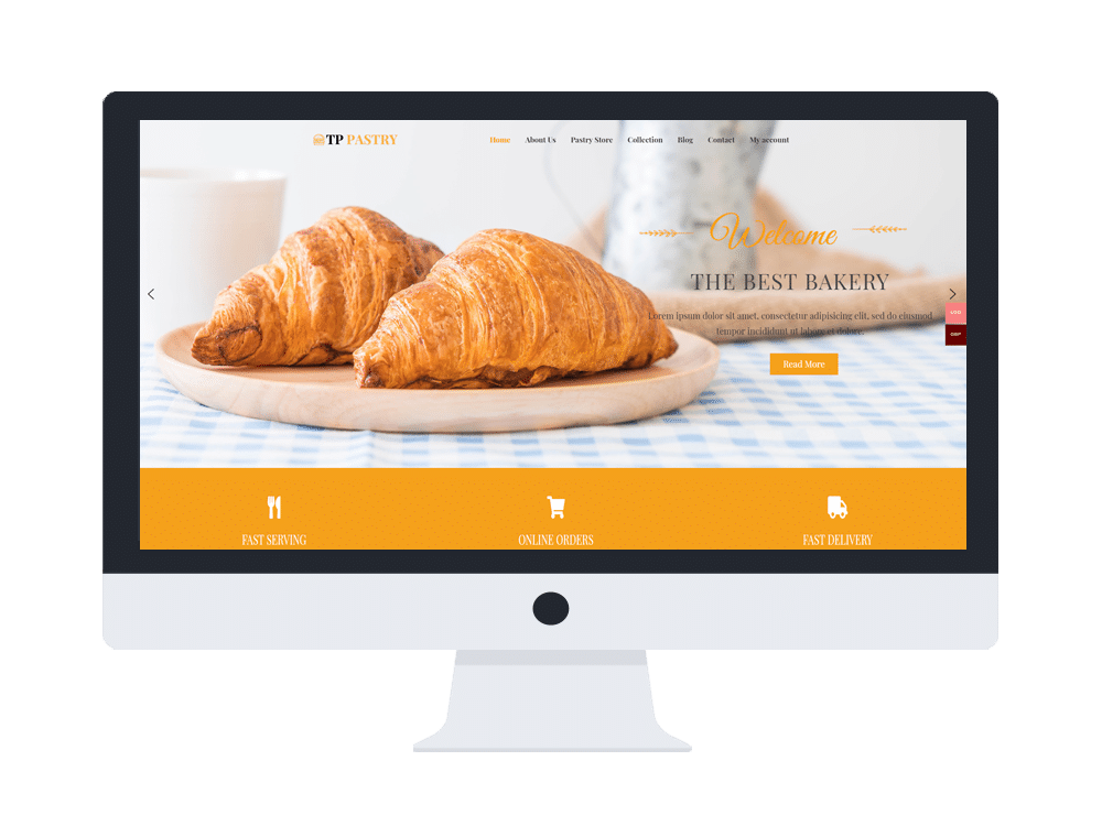 Tpg Pastry Free Wordpress Theme