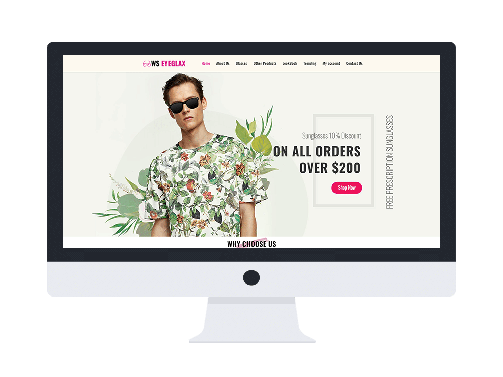 Ws Eyeglax Woocommerce Wordpress Theme