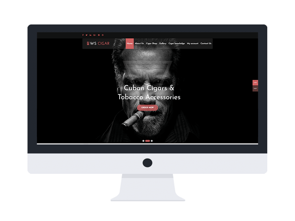 Ws Cigar Free Wordpress Theme