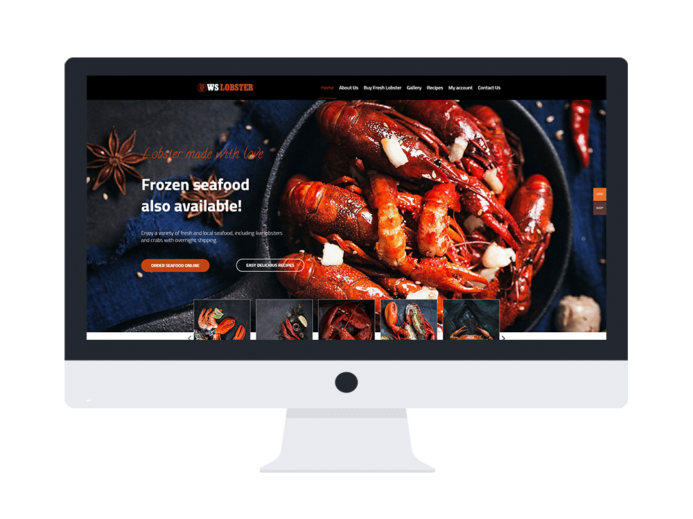 Ws Lobster Free Wordpress Theme 1