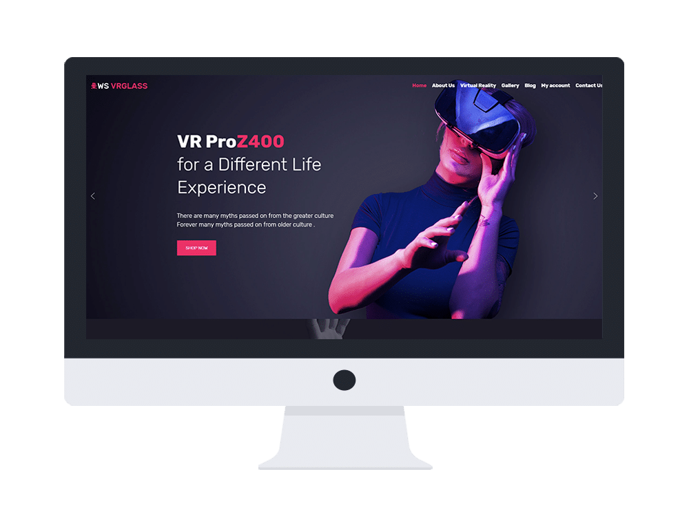 Ws Vrglass Free Wordpress Theme