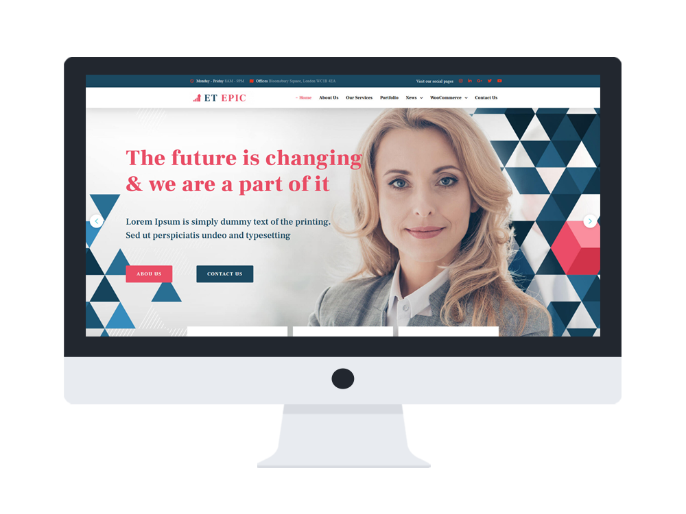 ET Epic – Professional Business Joomla! Templates - Age Themes