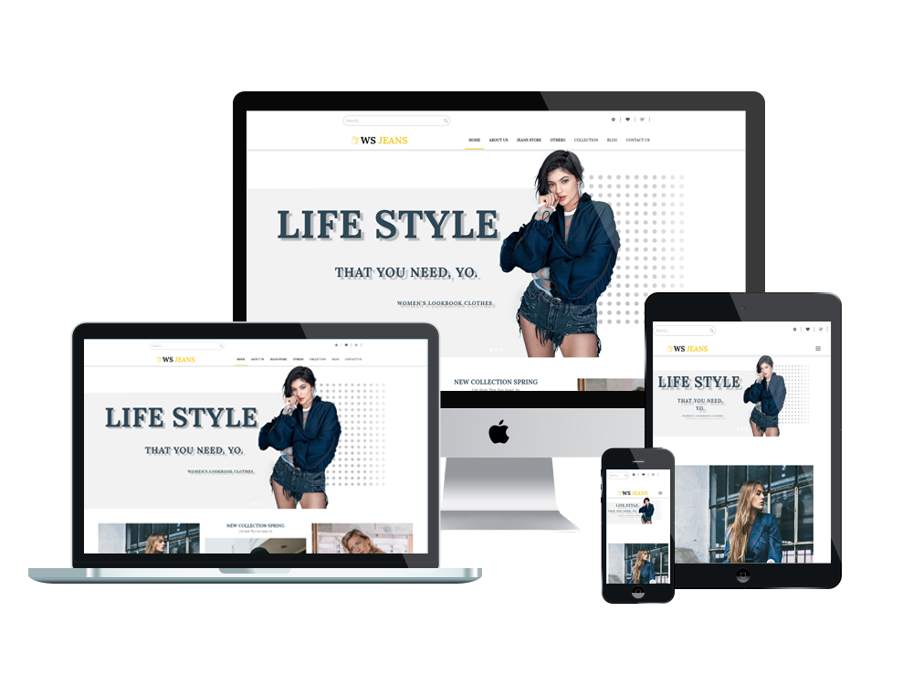 Ws Jeans Free Responsive Wordpress Theme