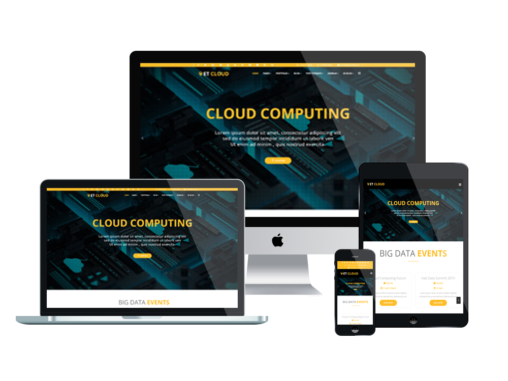 Et Cloud Responsive Wordpress Theme 90