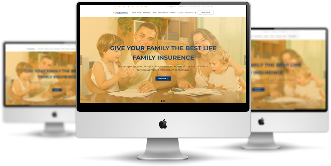 Lt Insurance Responsive Joomla Theme 01