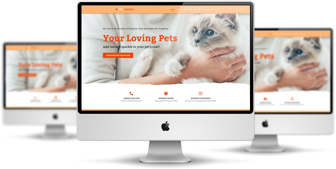 WS Animal – Fantastic Pet WordPress theme