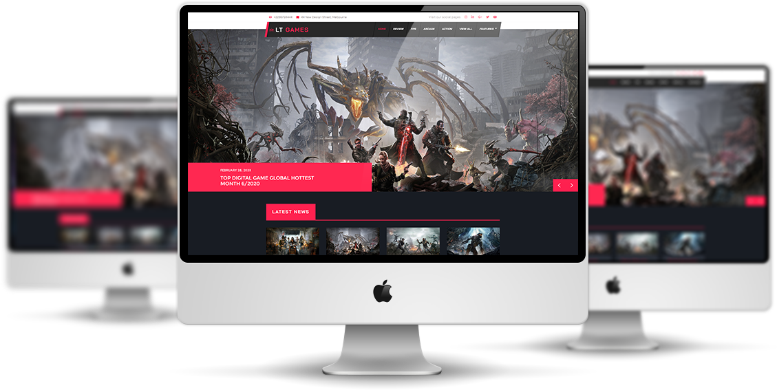 Lt-Games-Elementor-Wordpress-Theme