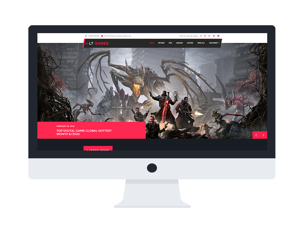 Lt-Games-Wordpress-Theme