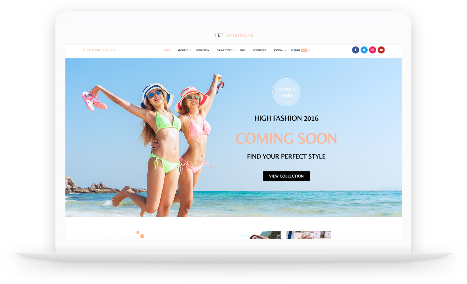 Et-Swimwear-Joomla-Template