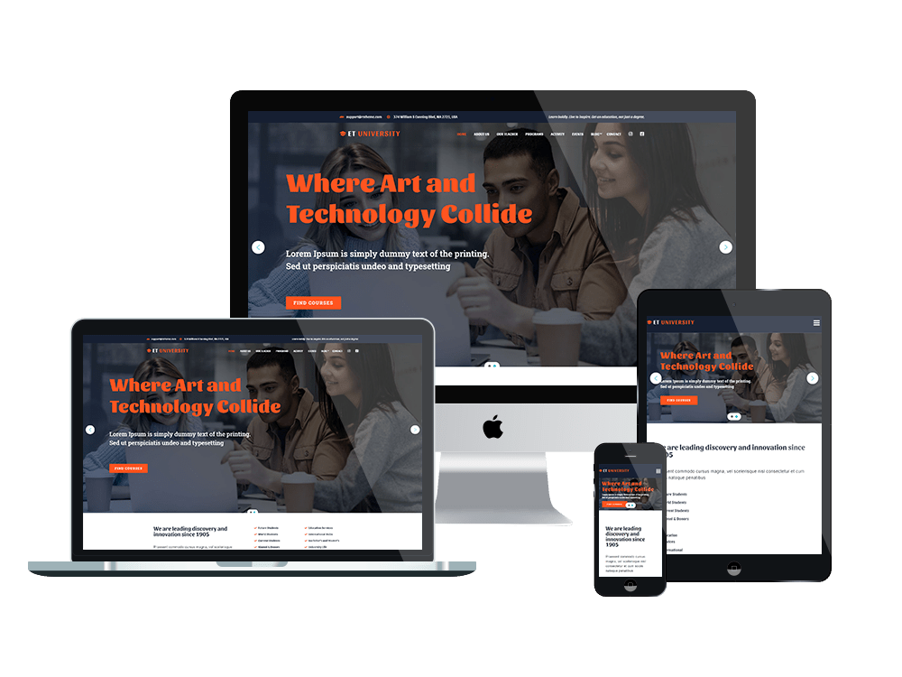 Et-University-Free-Wordpress-Theme