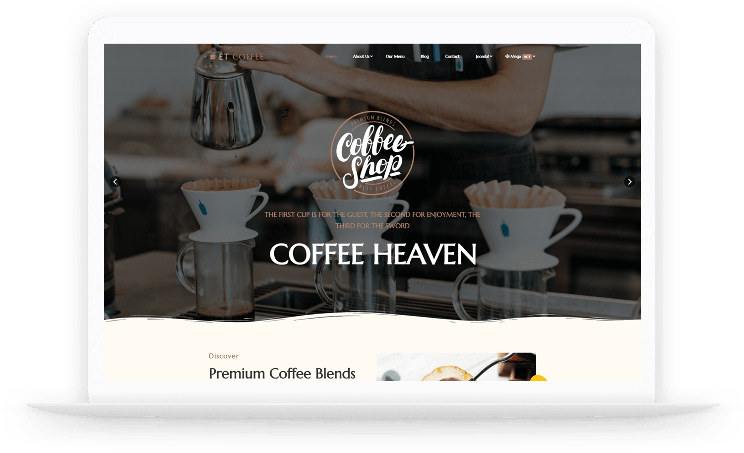 Et-Coffee-Responsive-Joomla-Template-Free