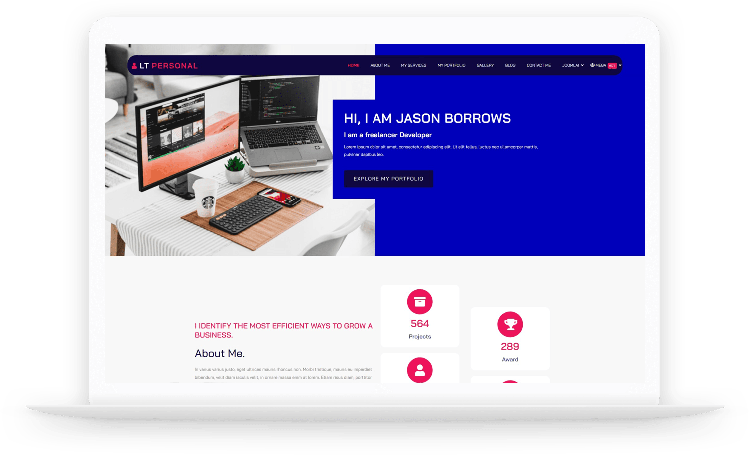 Lt-Peronal-Free-Joomla-Template