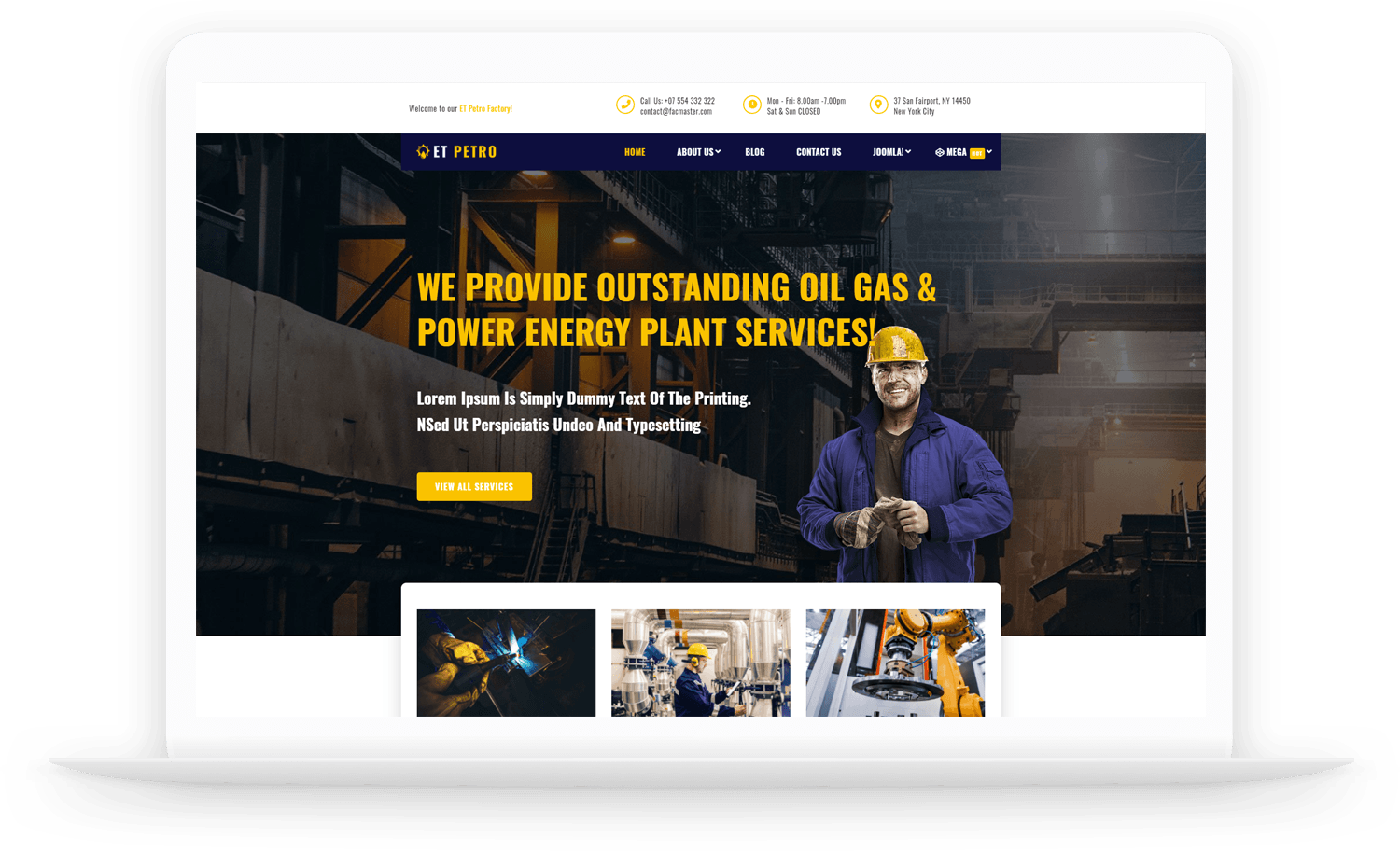 Et-Petro-Best-Free-Joomla-Template