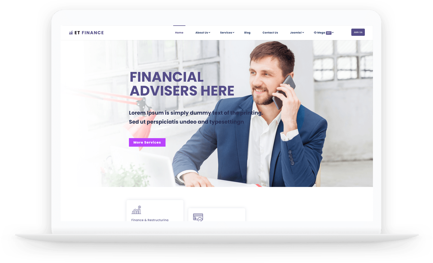 Et-Finance-Wordpress-Theme-Free