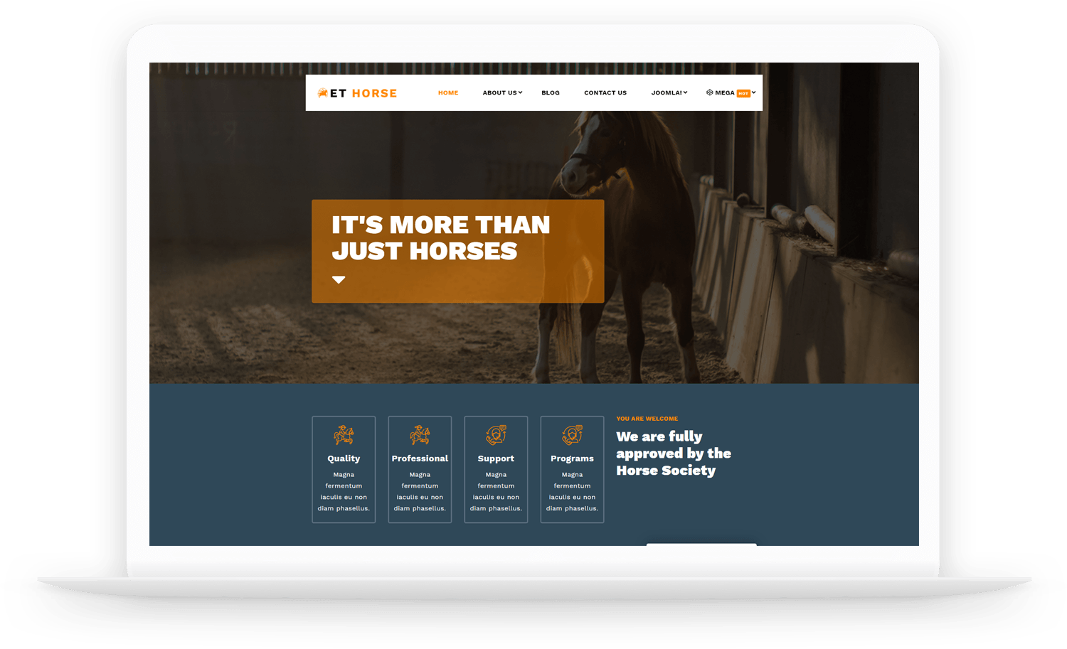 Et-Horse-Wordpress-Theme-Free