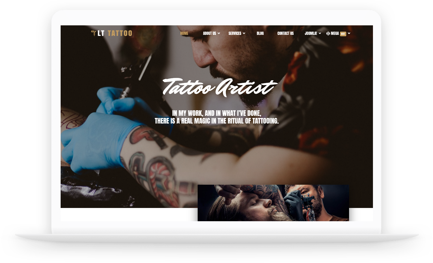 Stunning Tattoo Studio Service With Discount For Today Online Poster  Template - VistaCreate