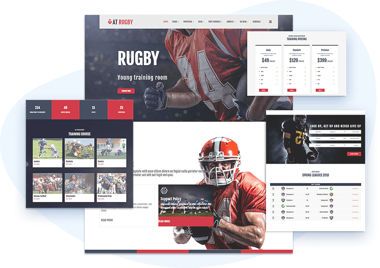 Rugby Wordpresss Theme