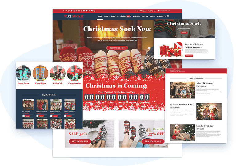 WordPress Stocking Theme