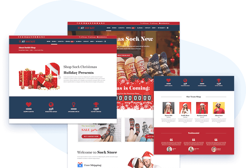 WordPress Stocking Theme