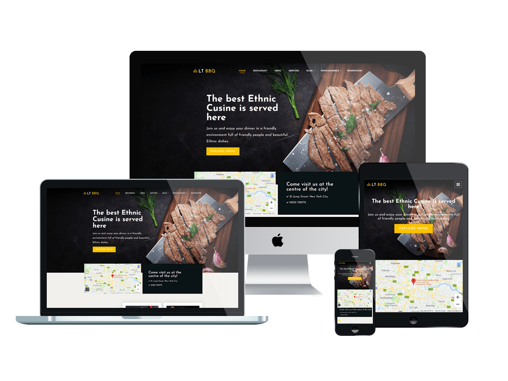 Lt Bbq Responsive Joomla Template