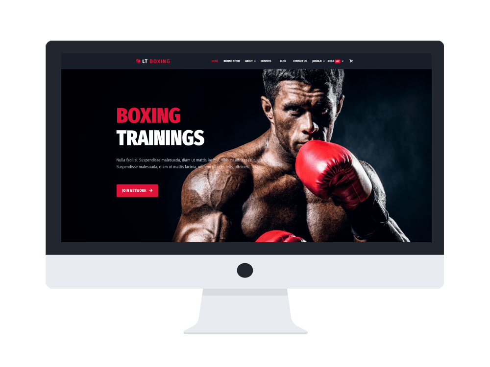 Lt Boxing Imac Mockup