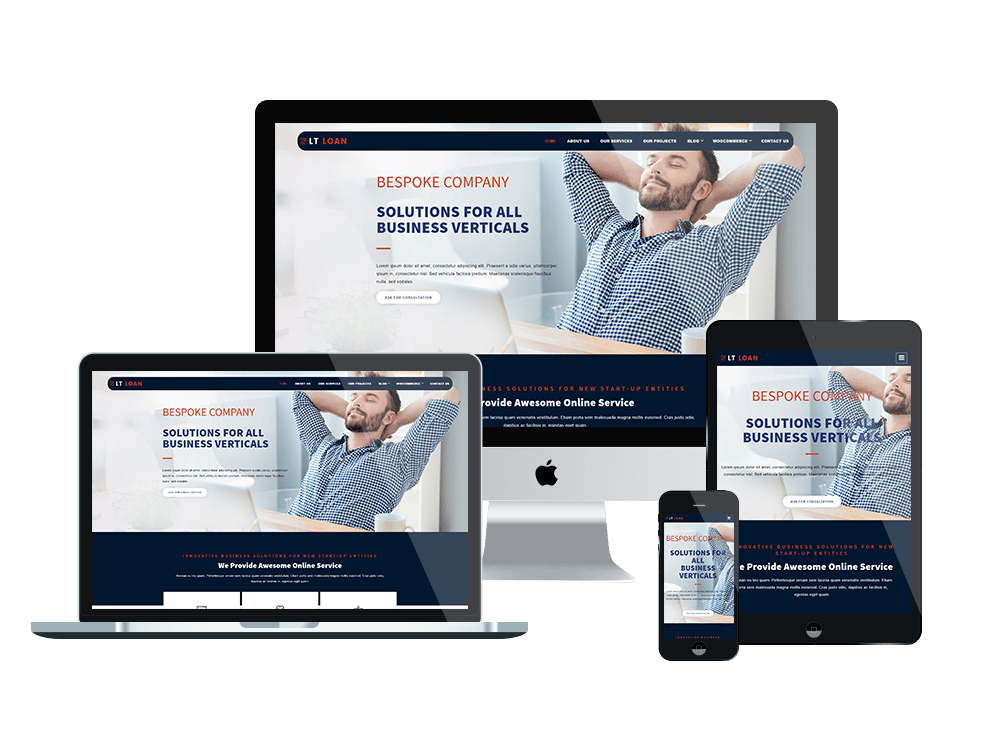 Lt Loan Responsive Joomla Template