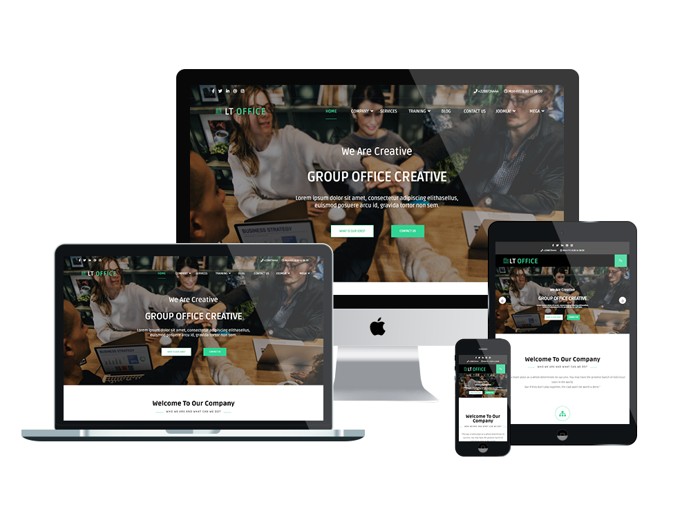 Lt Office Responsive Design