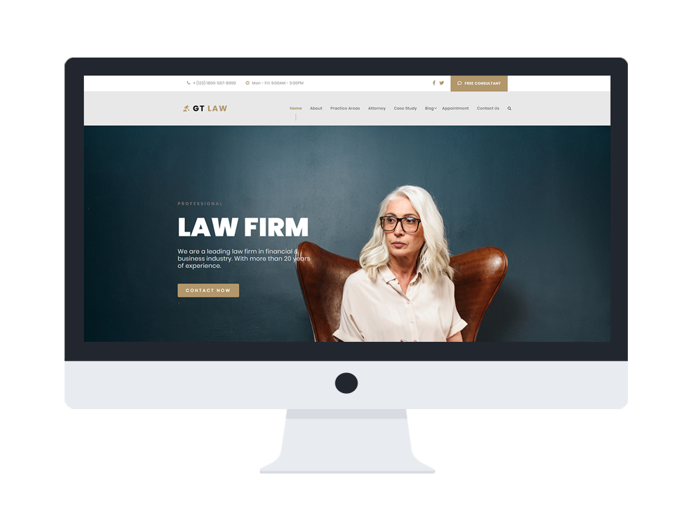 Gt Law Elementor Wordpress