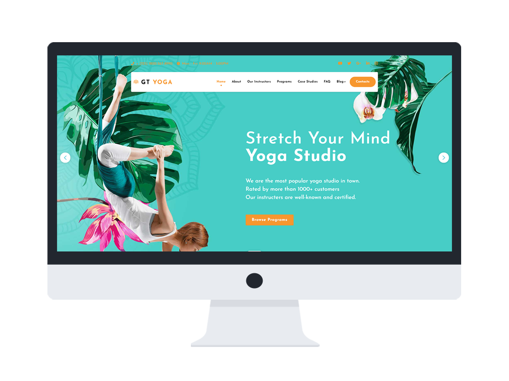 Gt Yoga Free Wordpress Themes