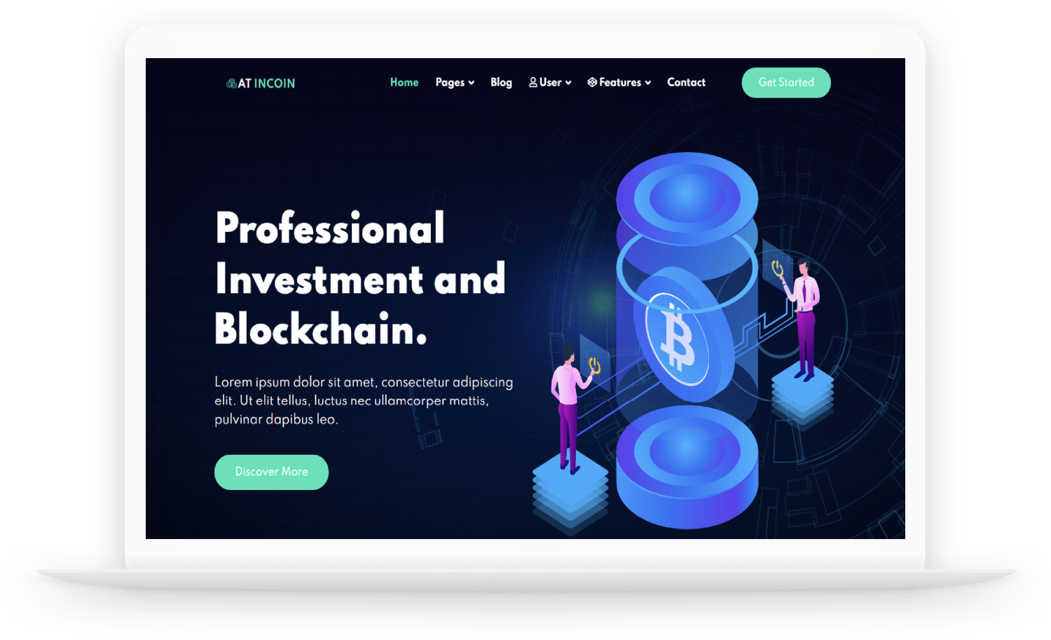 cryptocurrency wordpress theme