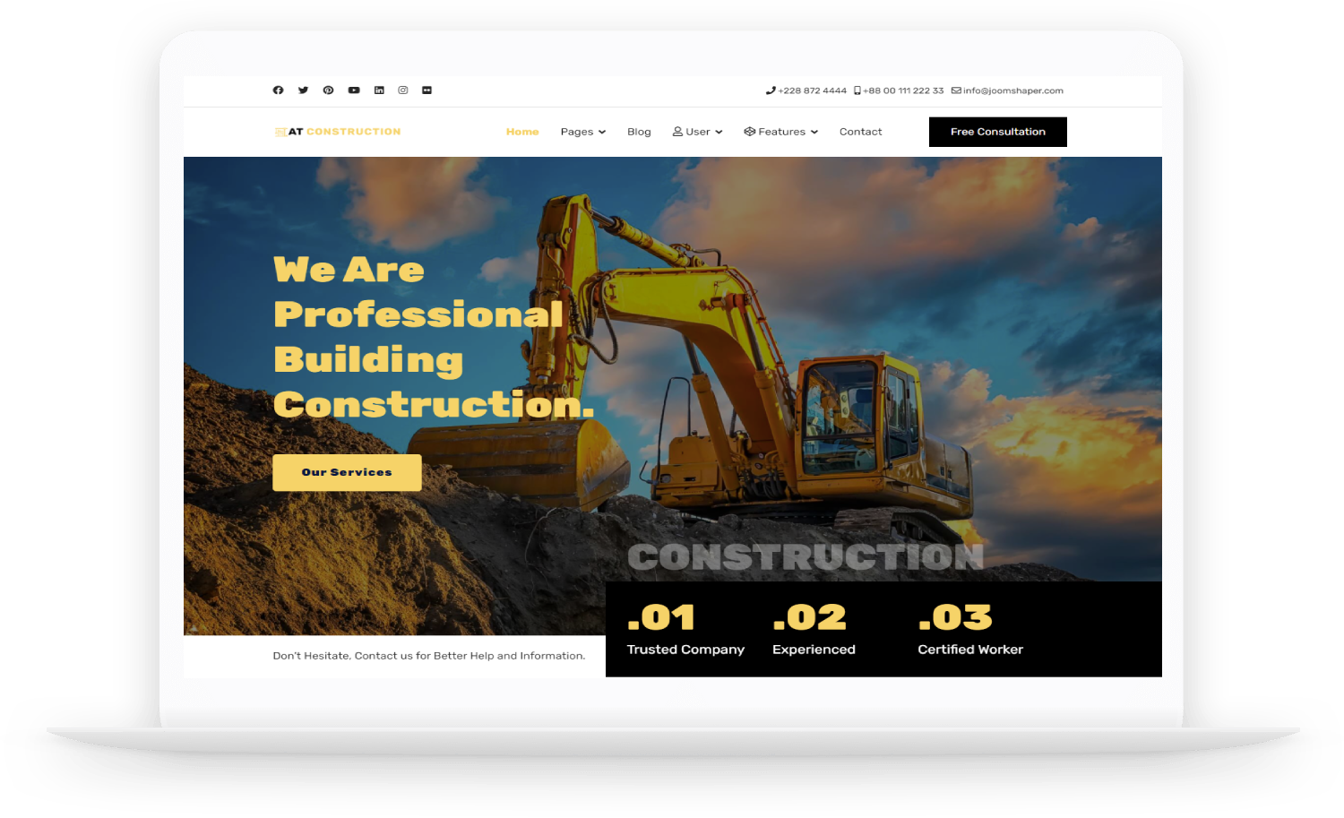 At Construction Macbook Ltheme