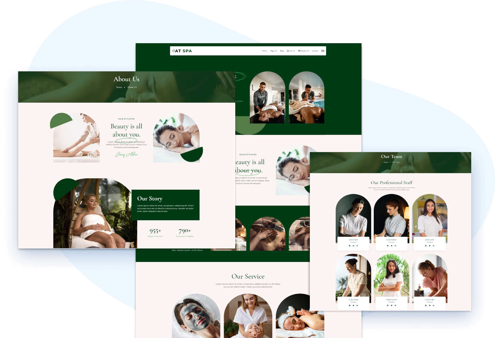 Beauty Sauna and Spa WordPress Theme