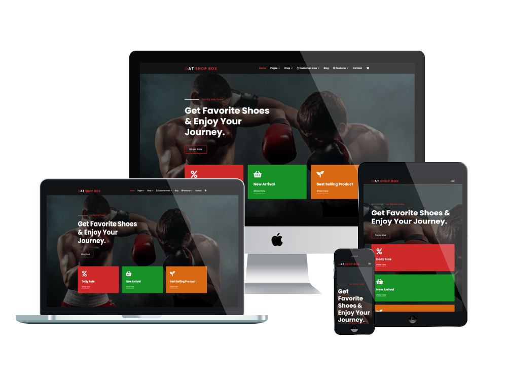 Boxing Shop WordPress Theme