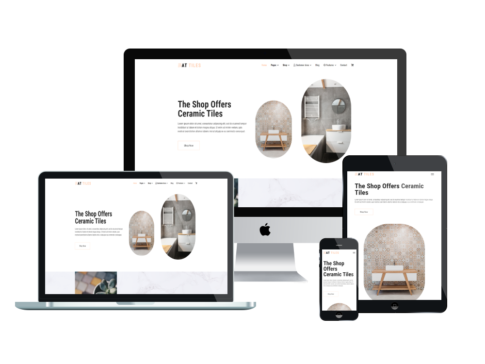 At Tiles Responsive Mockup
