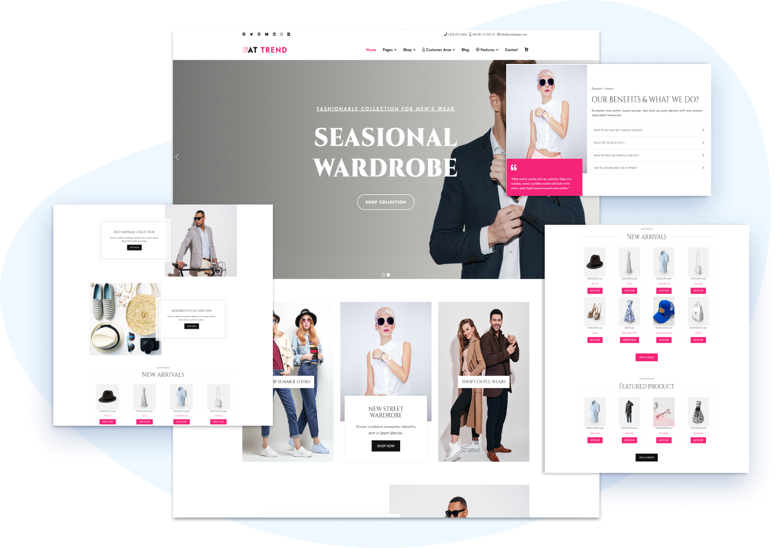 Fashion Magazine WordPress Theme