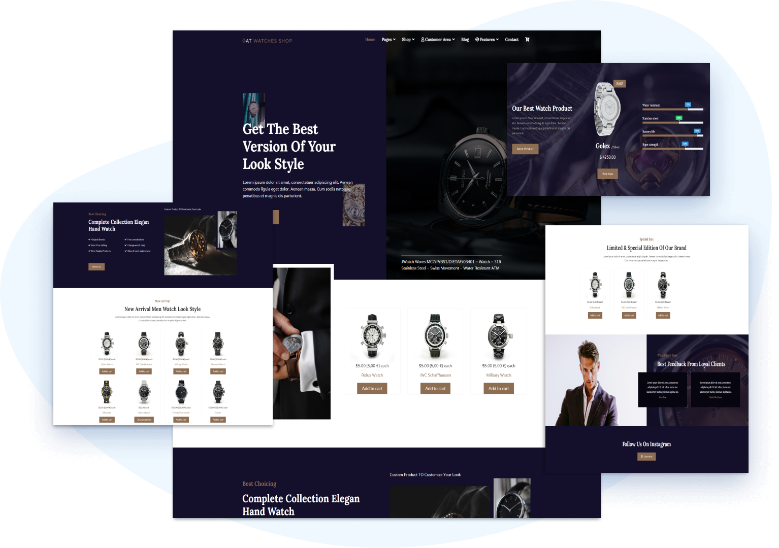 Watches Store WordPress Theme