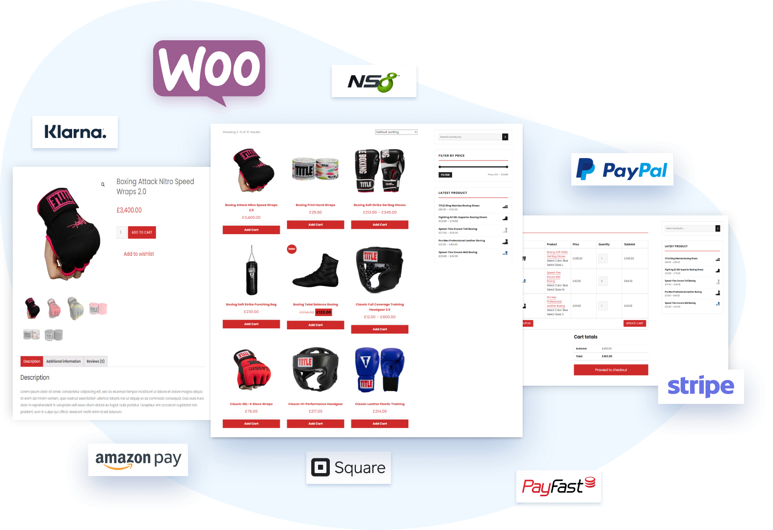 Boxing Shop WordPress Theme