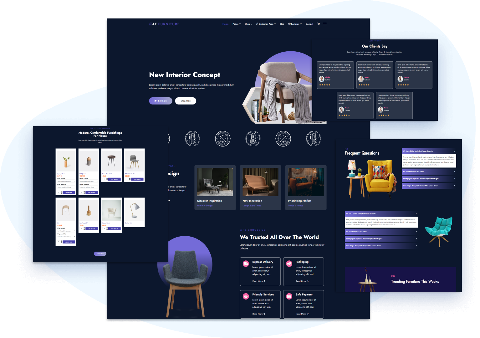 Interior Store Joomla Template