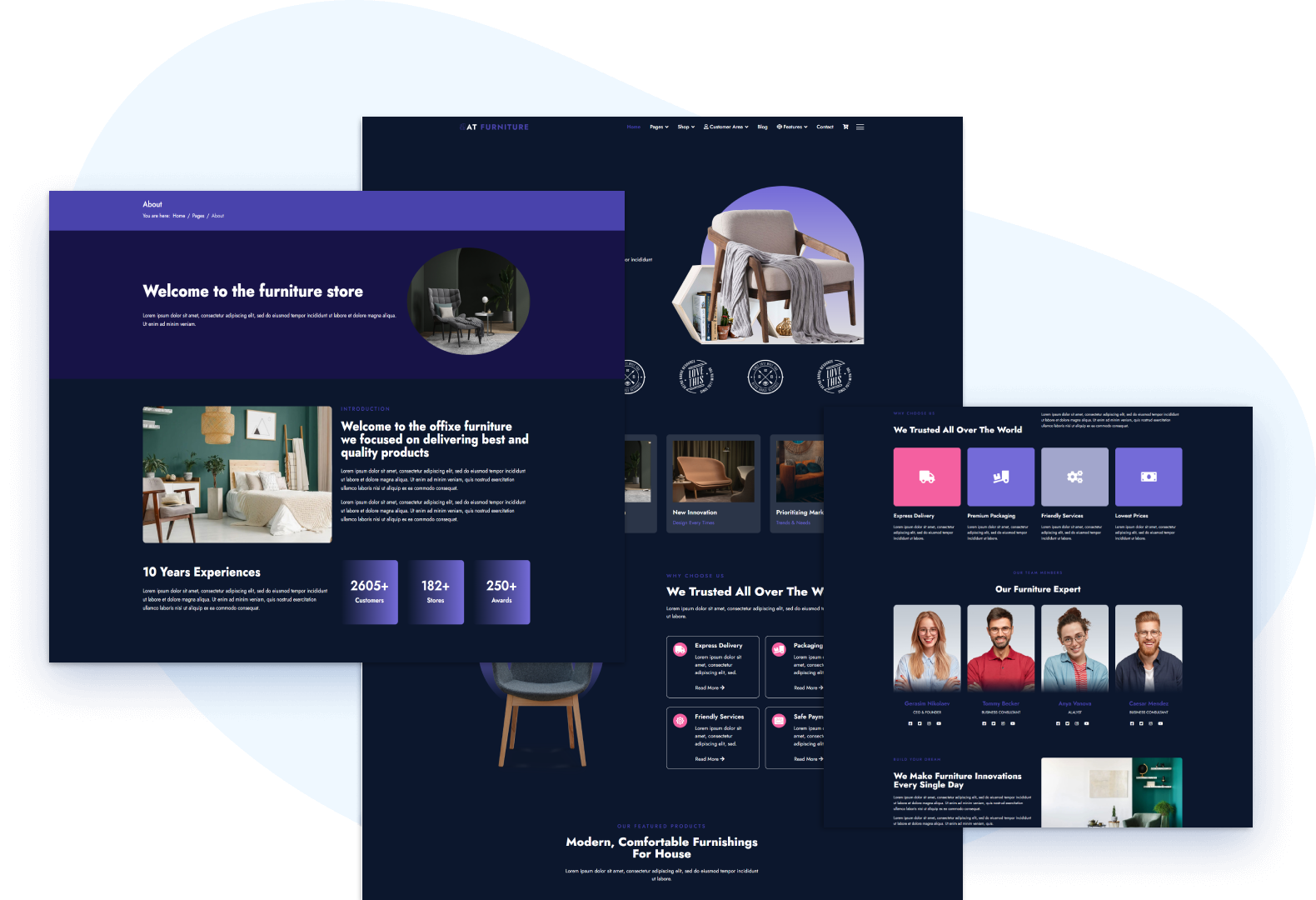 User-friendly Interior Store Joomla Template