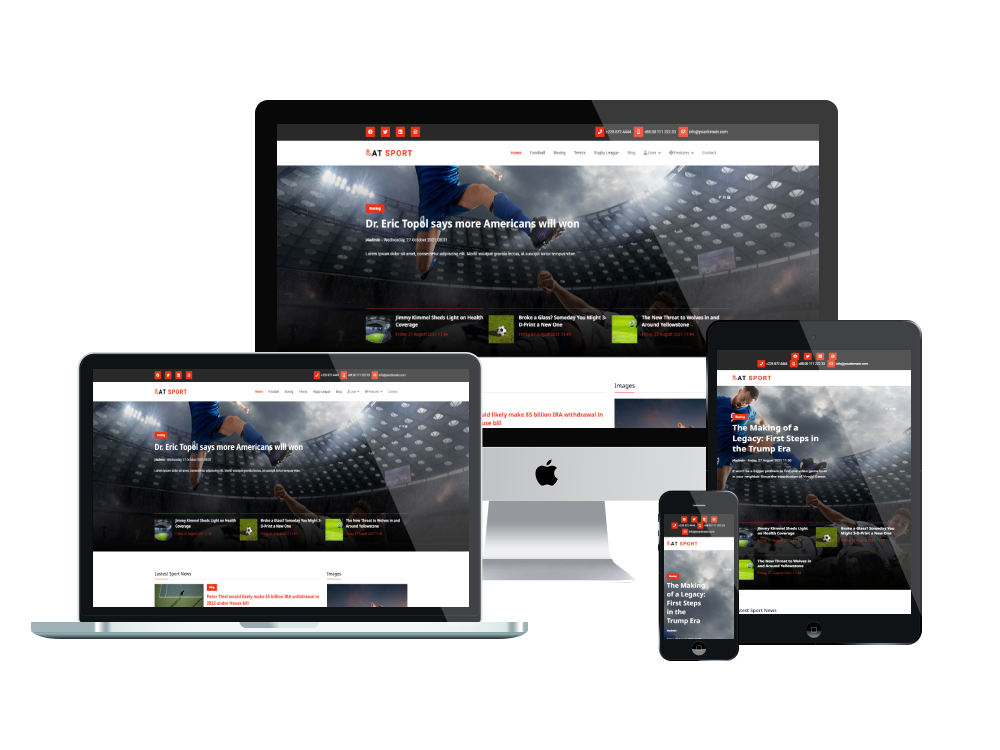 AT Sport - Responsive Sports News Joomla Template - Age Themes